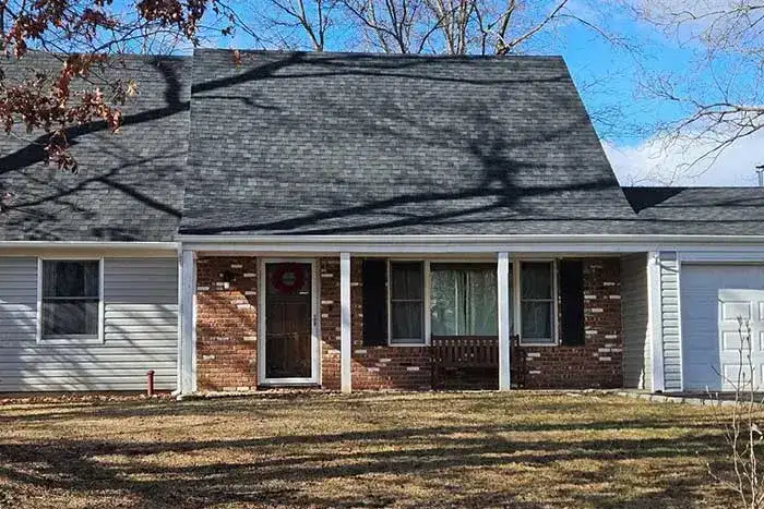 Asphalt shingle roof on a Suffolk County home in Commack, NY