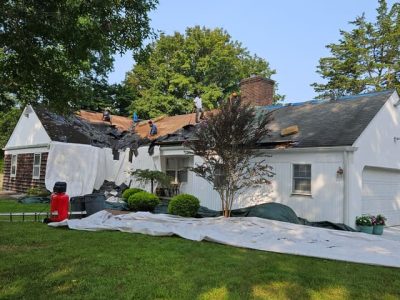 New Shingle Roofing Installation